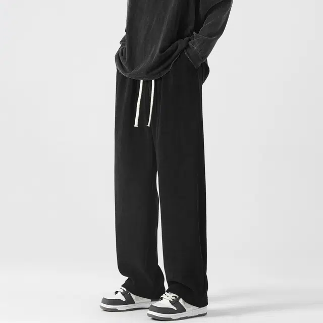 大卫贝肯 美式简约基础款立领宽松面包棉服宽松百搭灯芯绒长裤休闲运动套装 男女同款