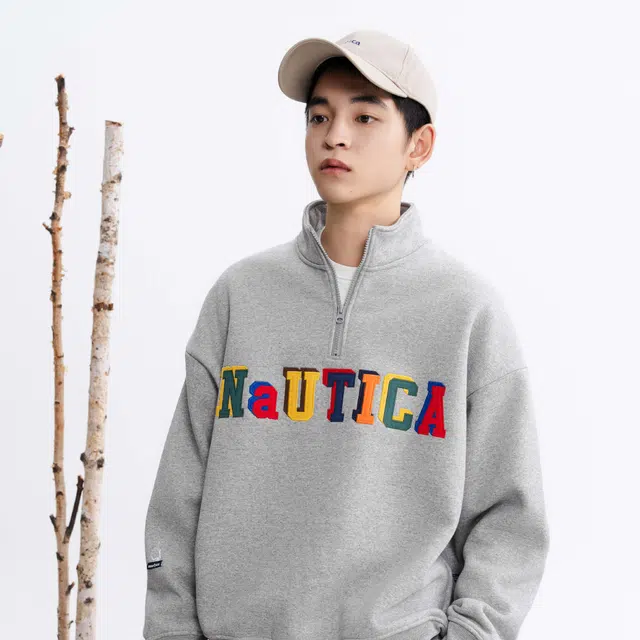 nautica white sail logo