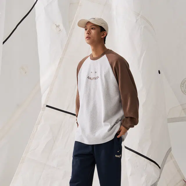 nautica white sail LOGOT