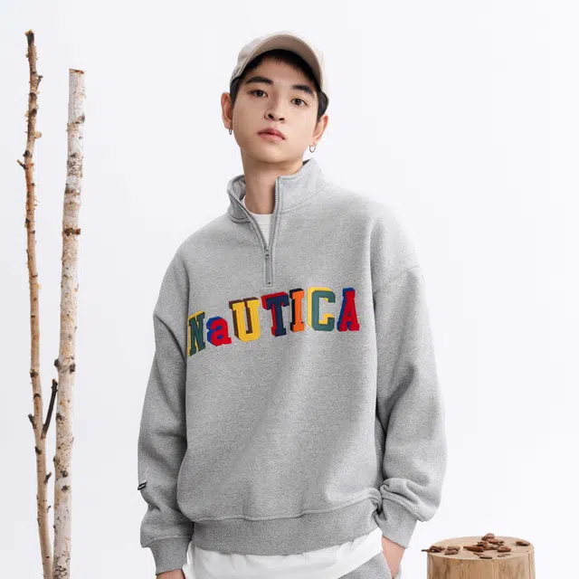 nautica white sail logo