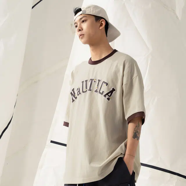nautica white sail SS24 T