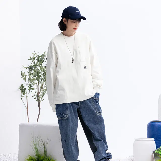nautica white sail SS24 T