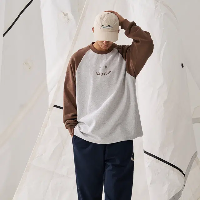 nautica white sail LOGOT