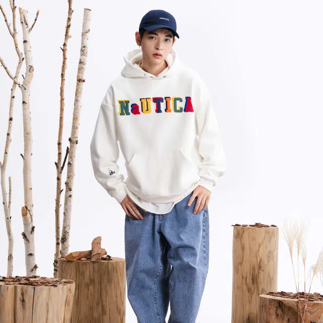 nautica white sail logo