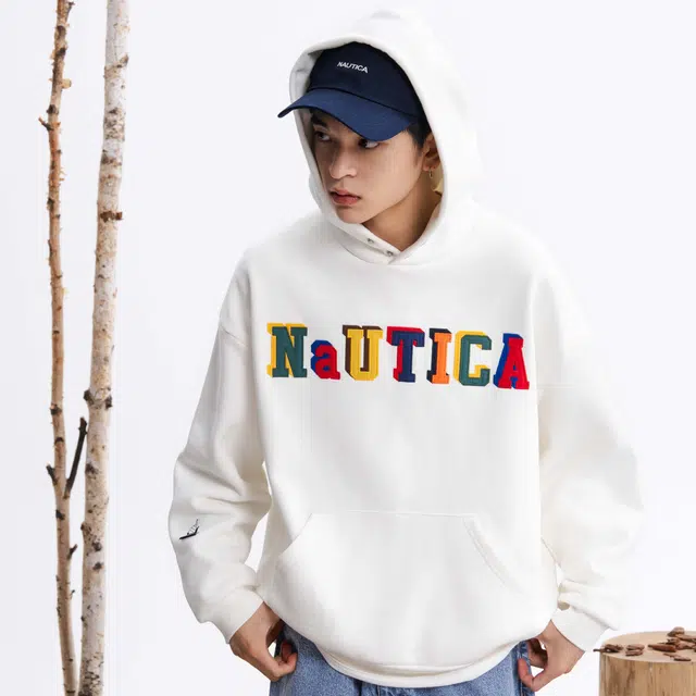 nautica white sail logo
