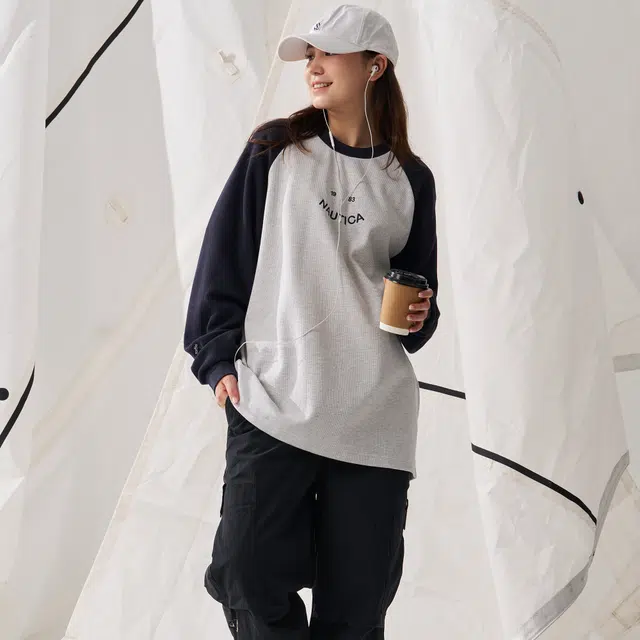 nautica white sail LOGOT