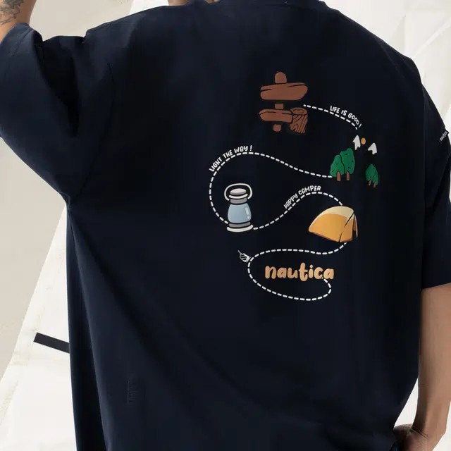 nautica white sail SS24 T