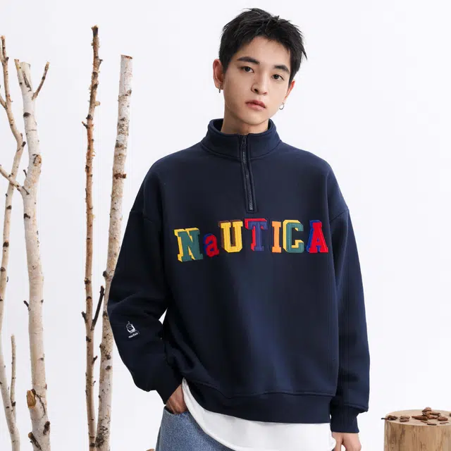 nautica white sail logo