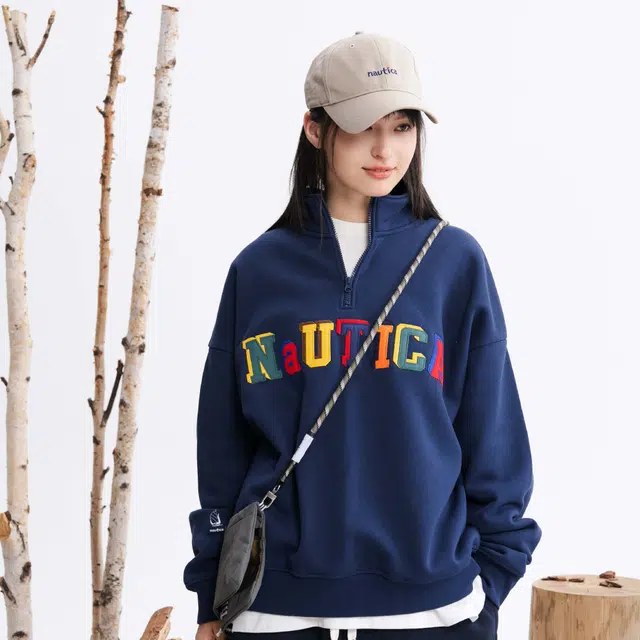 nautica white sail logo