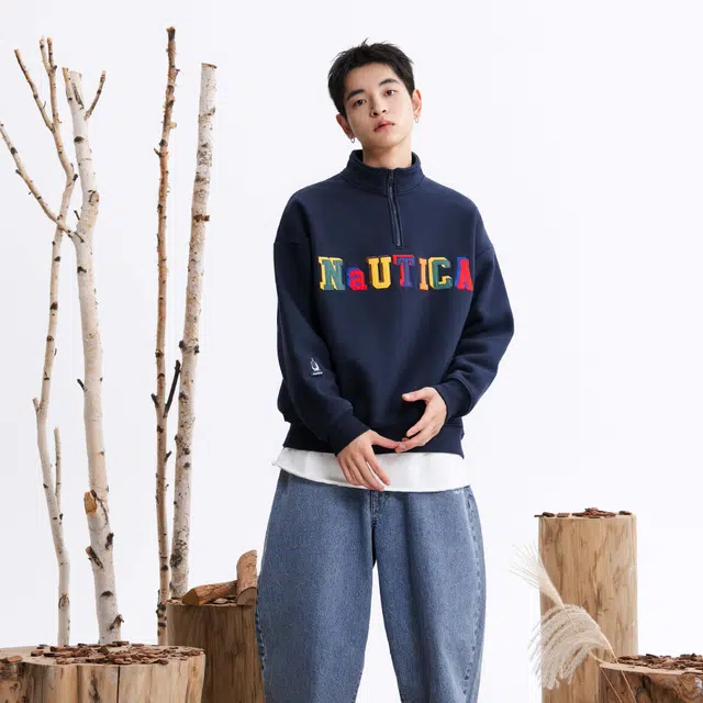 nautica white sail logo