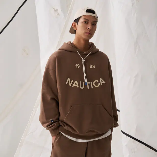 nautica white sail LOGO