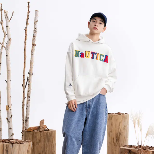 nautica white sail logo