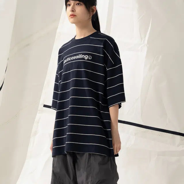 nautica white sail SS24 T