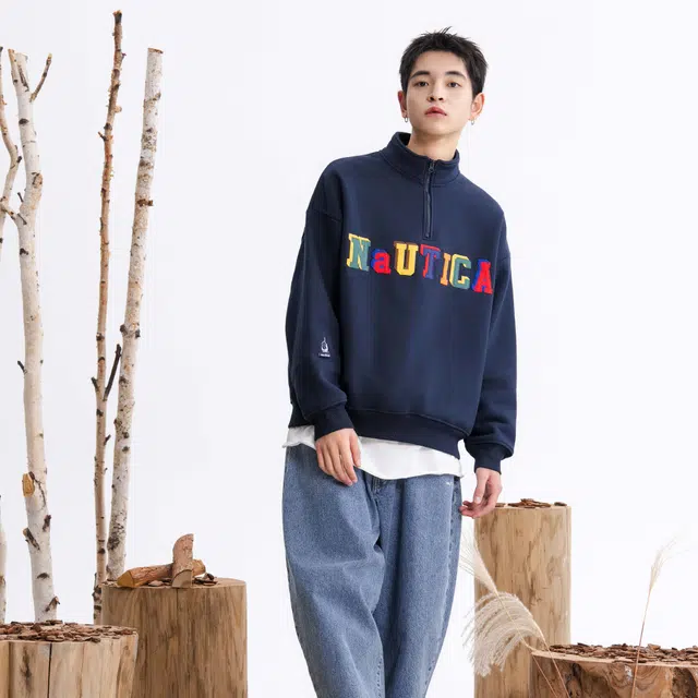 nautica white sail logo