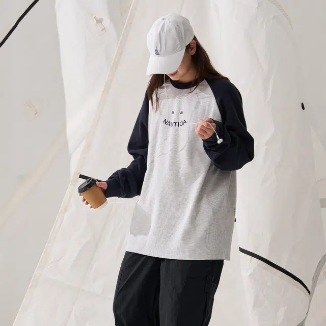 nautica white sail LOGOT