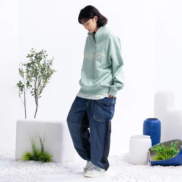 nautica white sail logo