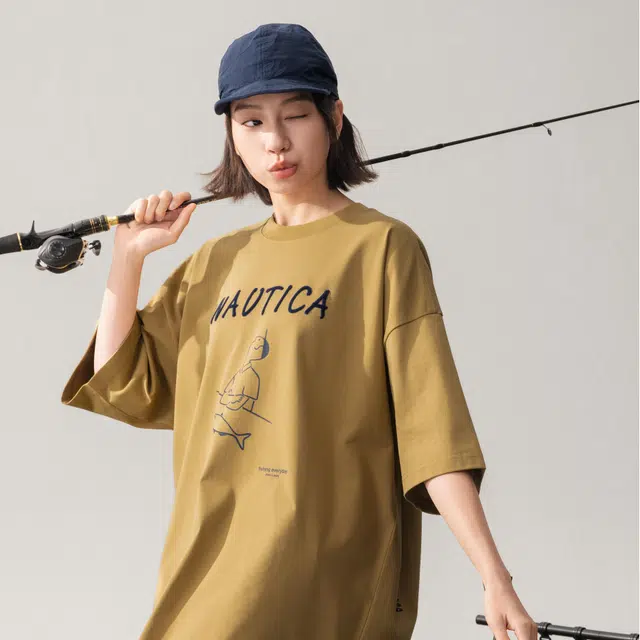 nautica white sail T