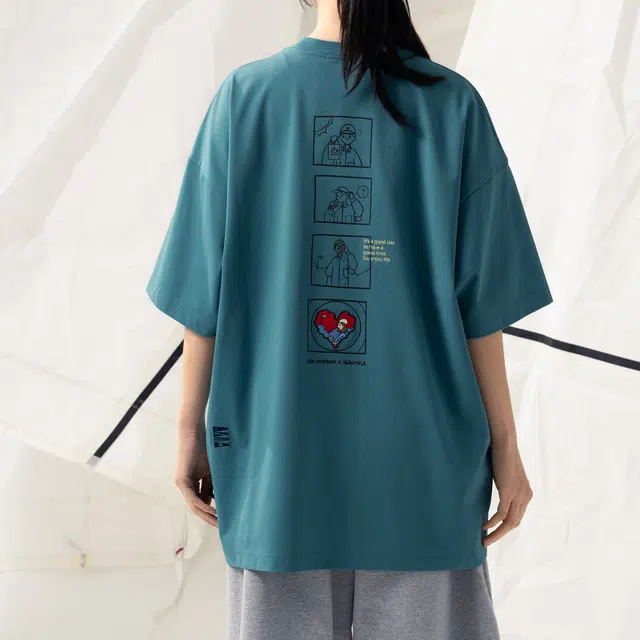 nautica white sail x POPBOY SS24 T