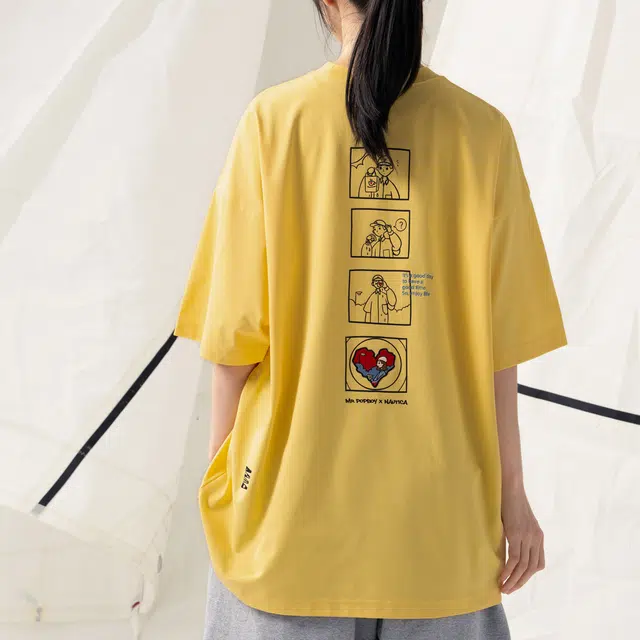 nautica white sail x POPBOY SS24 T