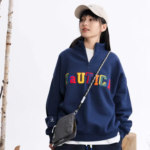 nautica white sail logo