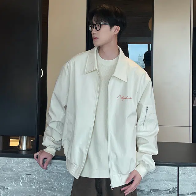 卡皮巴拉小黄豚 美式高街高级感简约情侣款外穿通勤韩版运动休闲春秋潮牌宽松舒适青少年夹克外套 男女同款