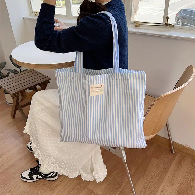 Juju Jimmy Striped Tote Bag