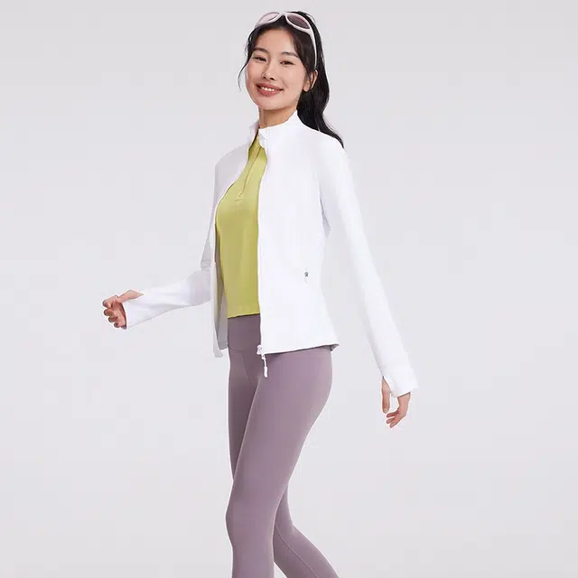 美特斯邦威 立领舒适纯色百搭休闲长袖卫衣 女款