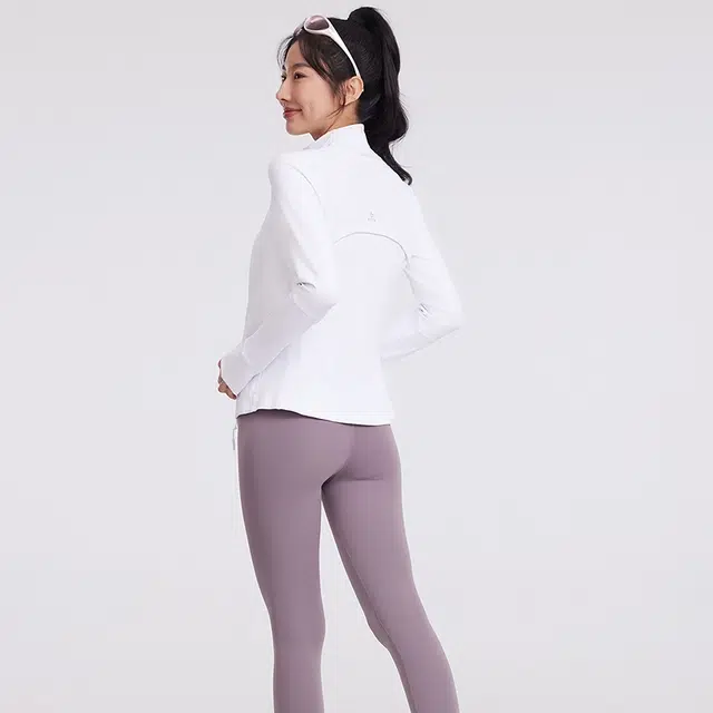 美特斯邦威 立领舒适纯色百搭休闲长袖卫衣 女款