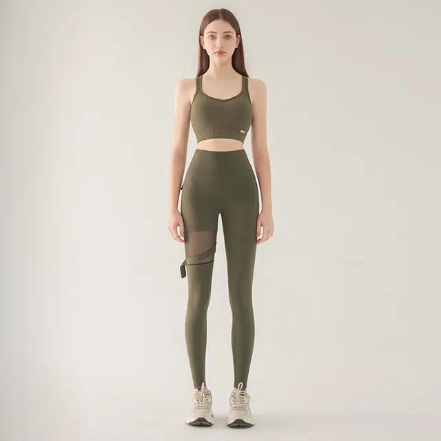 岚纹 紧身训练翘臀弹力修身运动长裤 女款