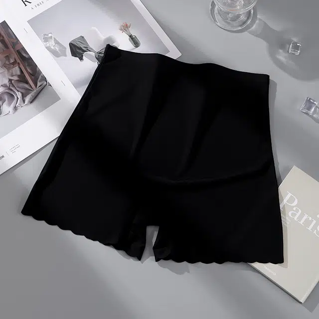 英莱仕 纯欲 舒适纯色亲肤无痕裸感平角防卷边打底裤 女款