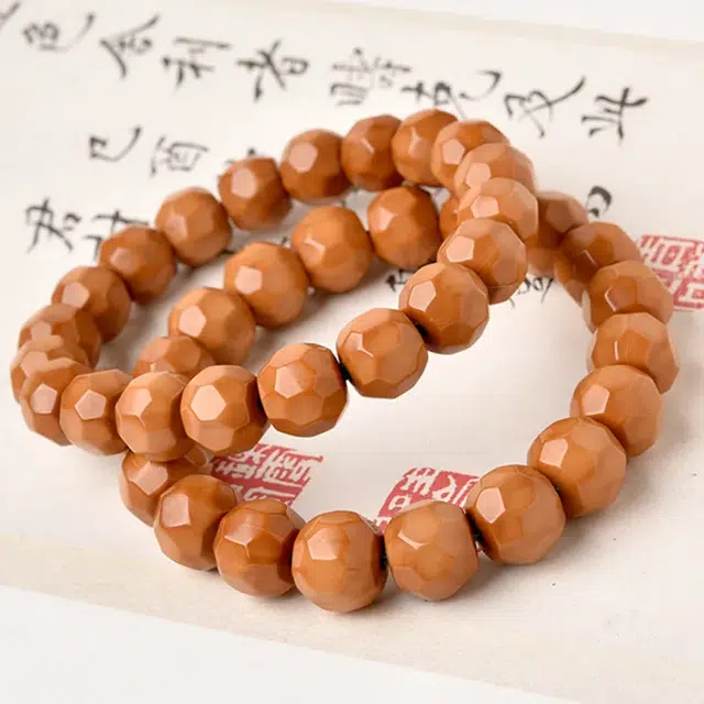翠仕 轻奢小众 无相奶酪 四季发财多财多福 #好运 精工手作 猴头核桃 手串 男女同款情侣款