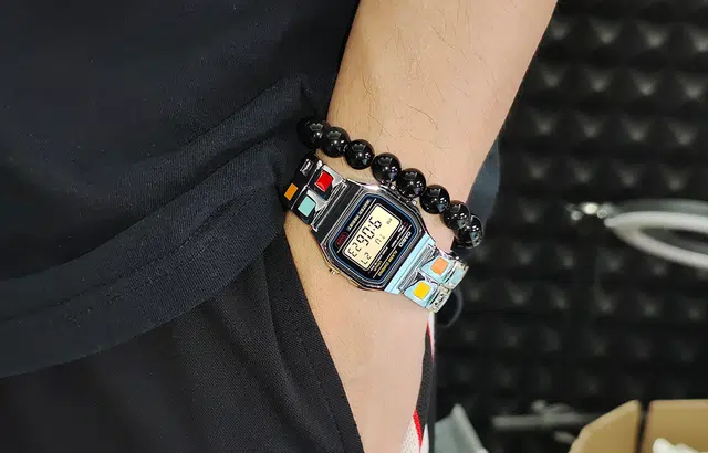 Casio A158WA-1 ChromaGrid