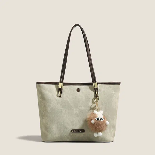 SMILE FOCUS PU Tote
