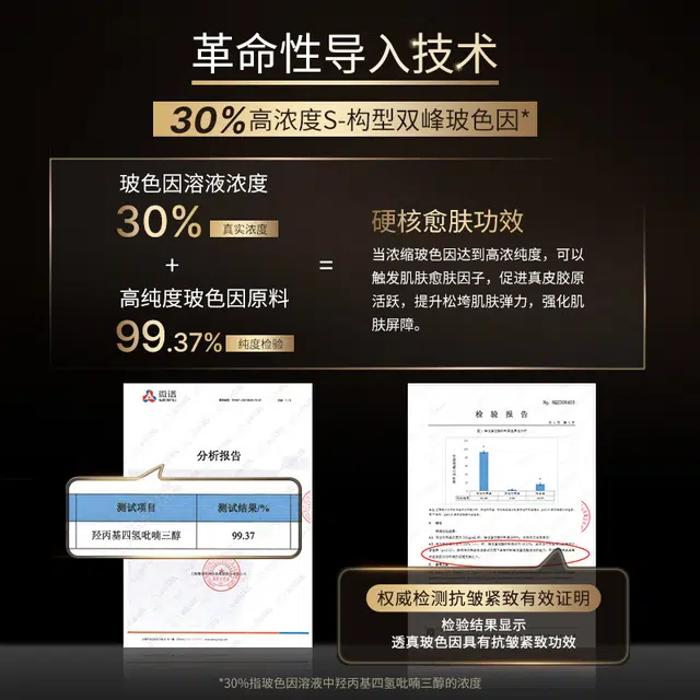 透真 玻色因抗皱淡纹礼盒 护肤套装 补水保湿舒缓紧致 洗面奶水乳精华面霜