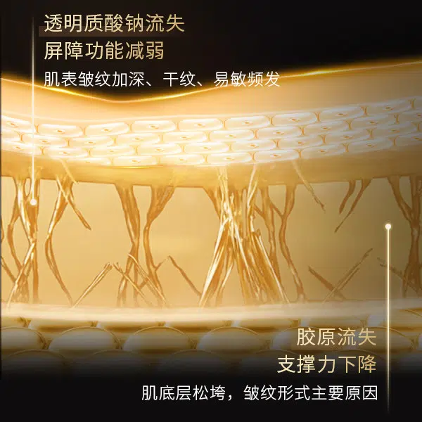 透真 玻色因抗皱弹润紧致淡纹滋润补水保湿护肤水乳套装 紧致