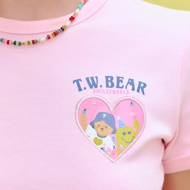 Teenie Weenie smiley T