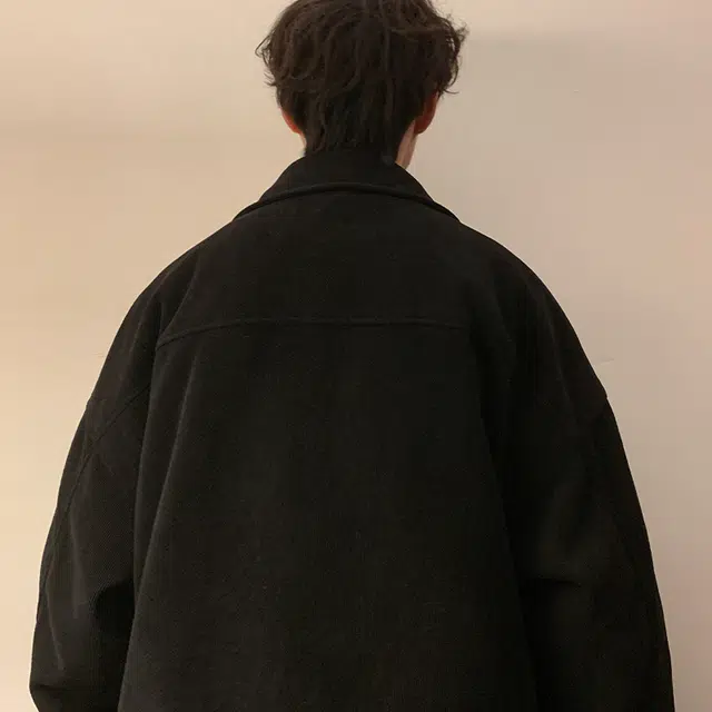 顶峰保罗 潮牌日系复古宽松休闲上衣外套无性别主义高级设计感痞帅翻领工装夹克外套 男女同款