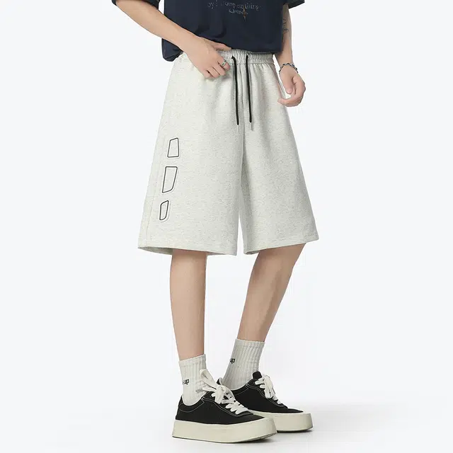 顶峰保罗 篮球裤美式潮牌宽松过膝五分沙滩无性别主义跑步健身训练中裤运动时尚百搭休闲短裤 男女同款