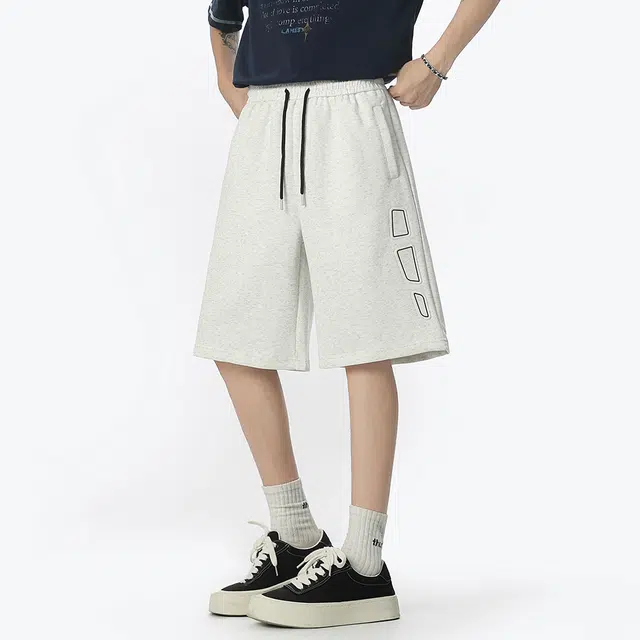 顶峰保罗 篮球裤美式潮牌宽松过膝五分沙滩无性别主义跑步健身训练中裤运动时尚百搭休闲短裤 男女同款
