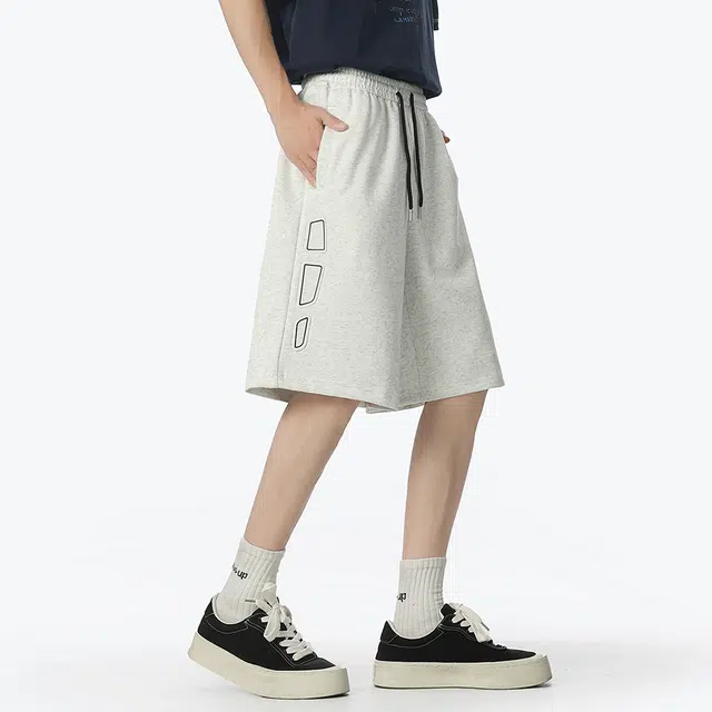 顶峰保罗 篮球裤美式潮牌宽松过膝五分沙滩无性别主义跑步健身训练中裤运动时尚百搭休闲短裤 男女同款