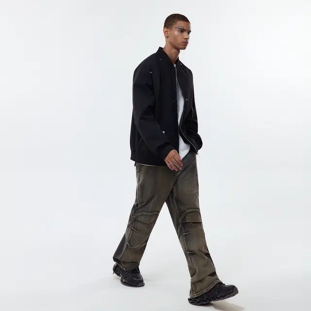 Picca Vintage Rivet Pilot Jacket