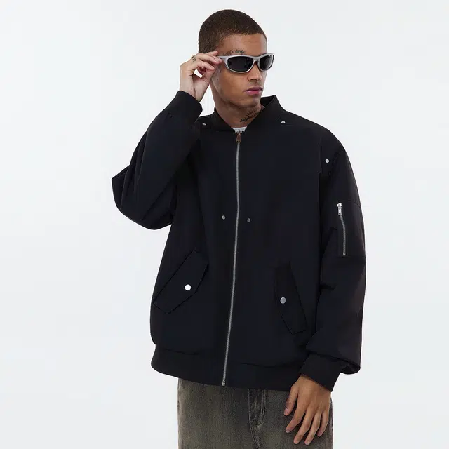 Picca Vintage Rivet Pilot Jacket