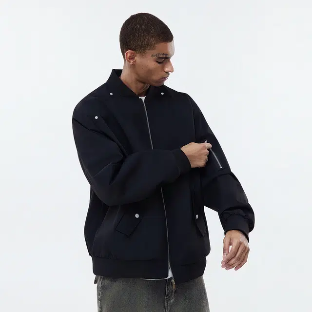 Picca Vintage Rivet Pilot Jacket