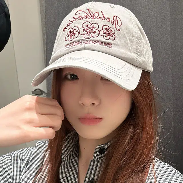玄唐 花朵刺绣软顶加深棒球帽户外出行防晒遮阳时尚潮流百搭学生大头围显脸小 棉 鸭舌帽 男女同款情侣款