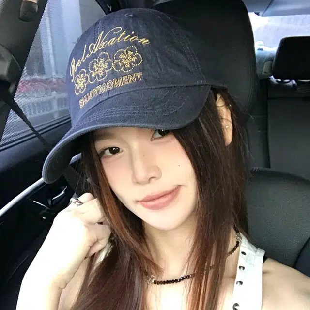 玄唐 花朵刺绣软顶加深棒球帽户外出行防晒遮阳时尚潮流百搭学生大头围显脸小 棉 鸭舌帽 男女同款情侣款