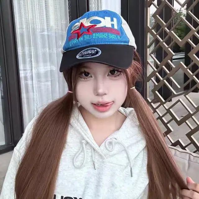 玄唐 美式复古字母刺绣软顶时尚潮流街头百搭防晒遮阳运动风大头围显脸小 棉 鸭舌帽 男女同款情侣款