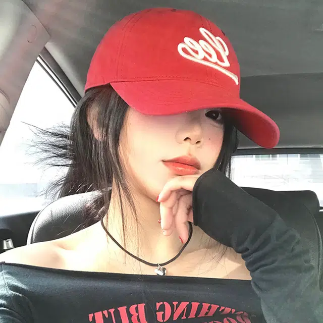 玄唐 时尚字母刺绣软顶简约春夏季学生户外出行防晒遮阳运动风休闲百搭大头围显脸小 棉 鸭舌帽 男女同款情侣款