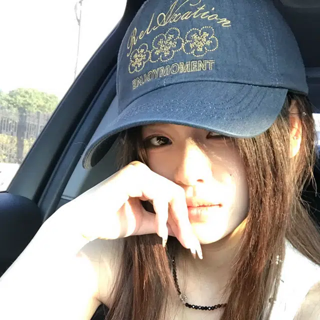 玄唐 花朵刺绣软顶加深棒球帽户外出行防晒遮阳时尚潮流百搭学生大头围显脸小 棉 鸭舌帽 男女同款情侣款