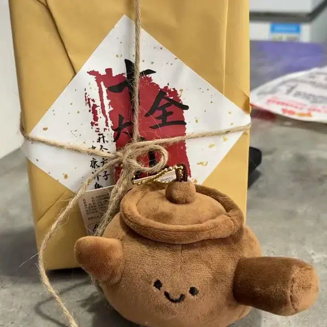 玄唐 创意趣味经典百搭 短毛绒 挂件 男女同款情侣款