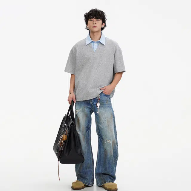 KIRHNE cleanfitVPolo